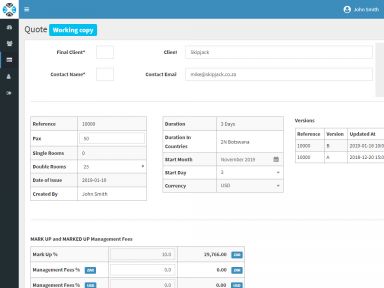 Tour Planning System